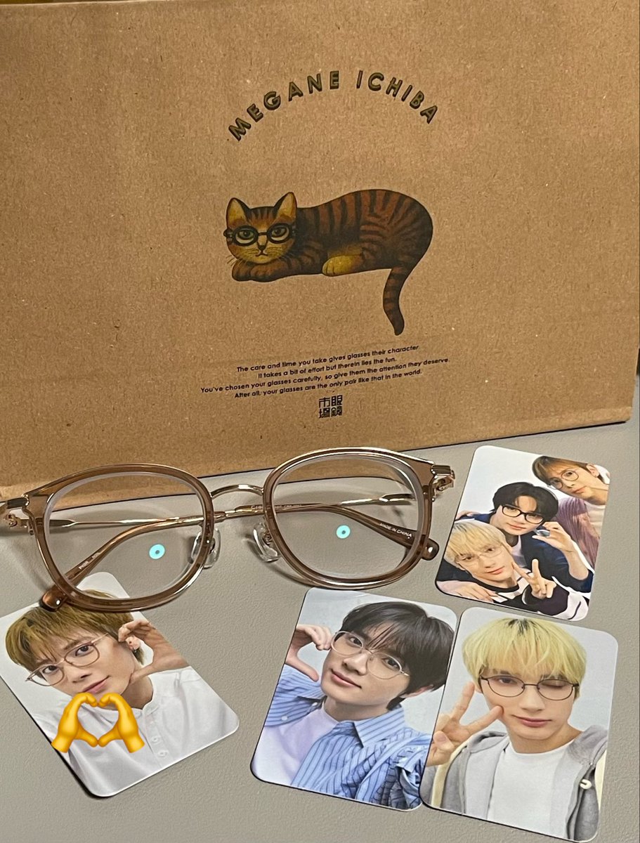 1934cm_'s tweet photo. トレカのテヒョンくんと同じ眼鏡🎶
店員さんも優しくて眼鏡市場は最高😄
#眼鏡市場
#Always_Together_Crapt
#TOMORROW_X_TOGETHER https://t.co/RO1k6efcTC