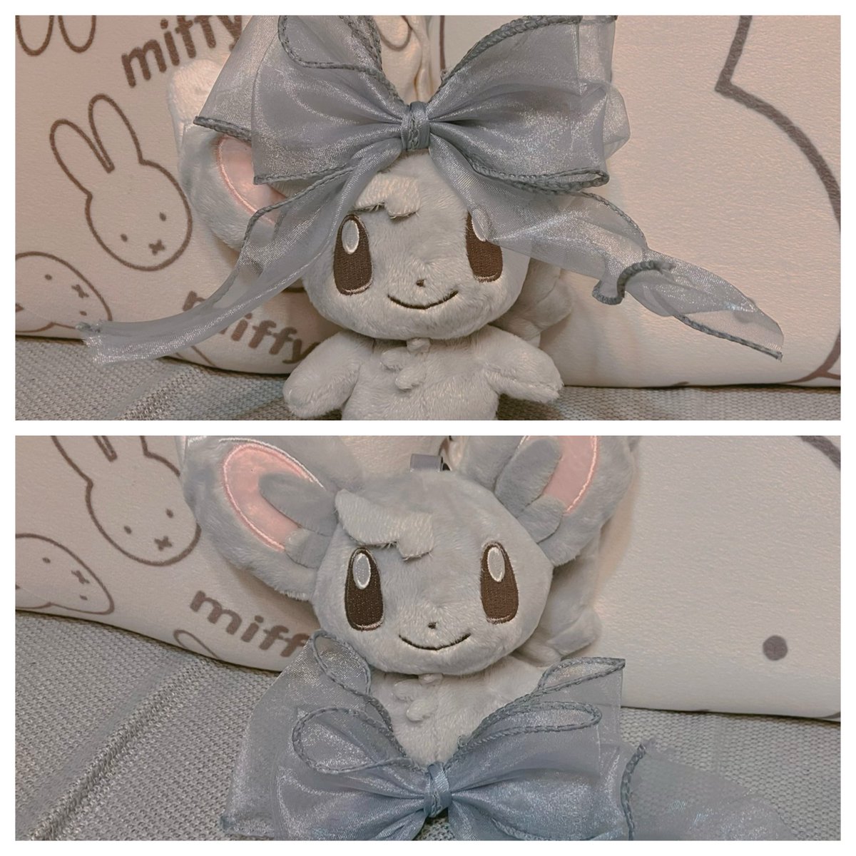 pote_cocoa's tweet photo. チラーミィちゃんの、ぬい活はじめた🩶 https://t.co/GD1zNrLbZl