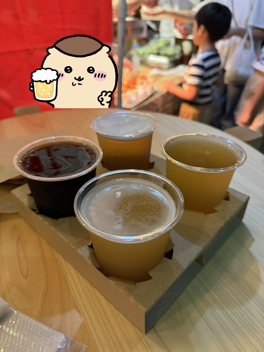 daco_mocha's tweet photo. 仕事帰りにクラフトビールフェス行っておでん屋さん行ってサイゼで締め🍺🍢🍷 https://t.co/PJJrQXS3wd