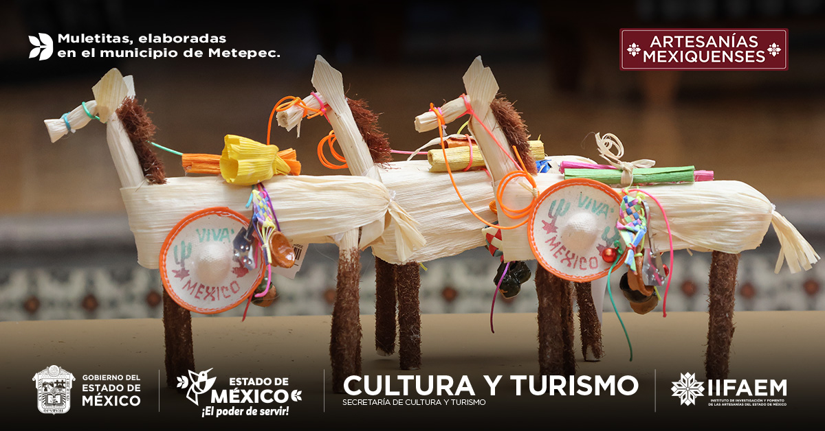 iifaem's tweet photo. Las tradicionales muletitas elaboradas en Metepec son una muestra del talento artesanal mexiquense. Encuéntralas en Tienda CASART.
#ElPoderdeServir #TiendaCASART #CompraLocal #Noalregateo https://t.co/dyIeZ2WbLC