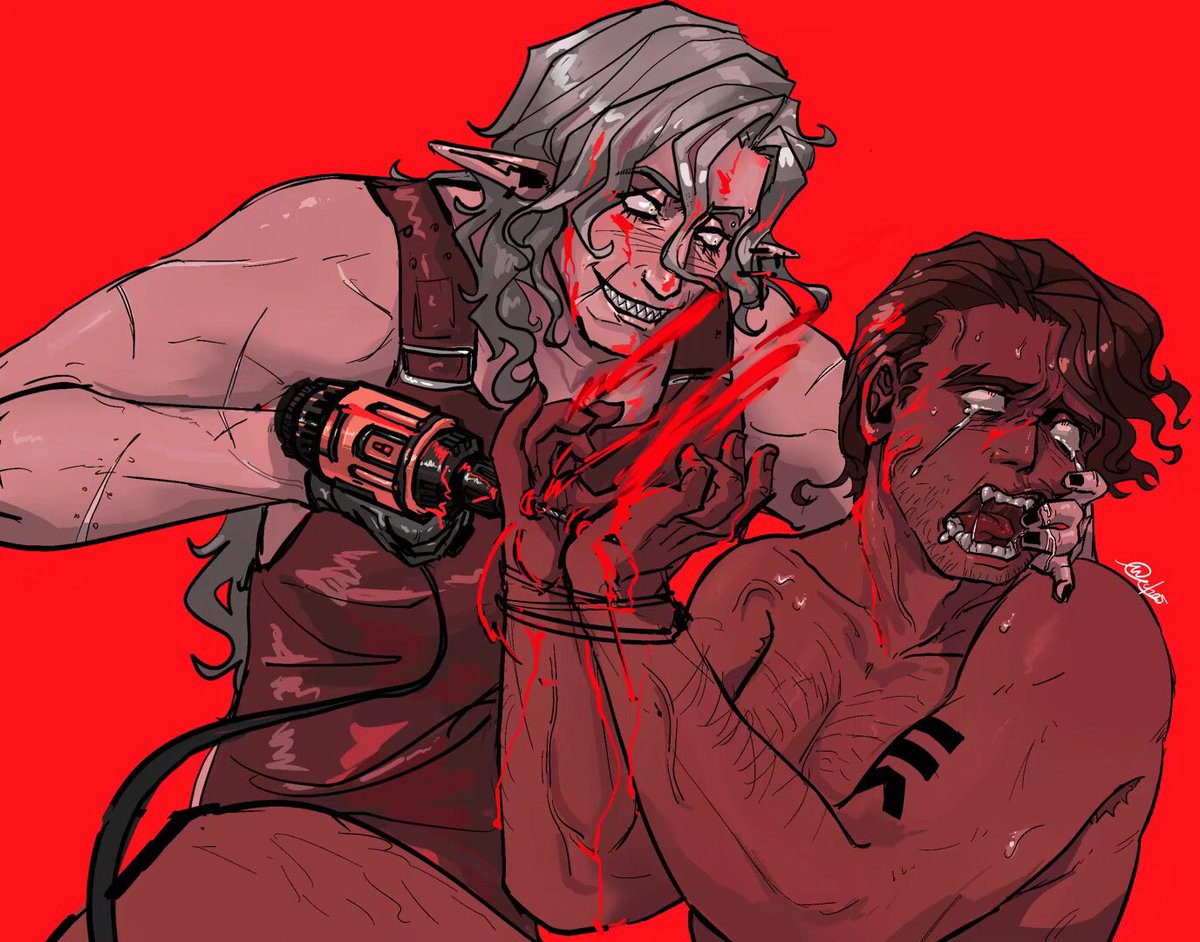 cha354456098283's tweet photo. #Strade #ykmet #fanart #digitalartㅤ #gore #NSFW https://t.co/gEGUDHlRUg