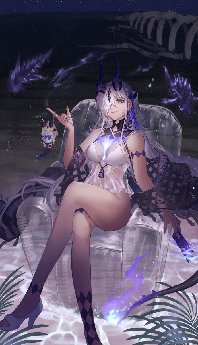 Ffly19019727's tweet photo. #Arknights #明日方舟 #死芒 #爱布拉娜 #Necrass #Ebalana
搬一下老图，听说发推上有流量 https://t.co/pHRKn8YD5h