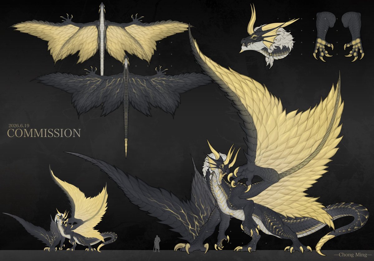 ChongMing0322's tweet photo. Some of the customizations have their own owners. #dragon #illustration‌‌ #digitalpainting https://t.co/Iyn3AOxgaN