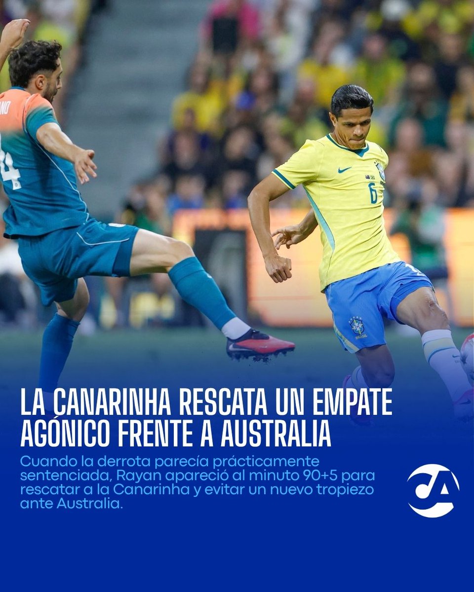 🇧🇷⚽ ¡BRASIL SE SALVA EN EL ÚLTIMO SUSPIRO! El empate llegó en el cierre de un partido complicado para Brasil, que volvió a dejar dudas pero consiguió reacc…