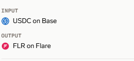xman00700's tweet photo. Superform also offers a swap function, so I tried swapping USDC from the base chain for FLR on the Flare mainnet.
@superformxyz 

It’s really convenient! you can do it as like me lol
find easy way in the superform https://t.co/dKNOvjLOOr