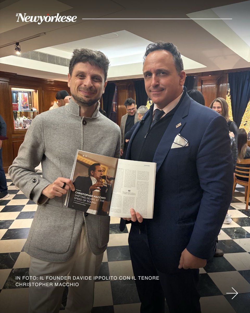 ClassieCarmz's tweet photo. Abbiamo presentato a New York il primo numero di Good Morning Italy, il nuovo magazine in lingua inglese del network ilNewyorkese.

Il progetto nasce per raccontare l’Italia e l’italianità a un pubblico internazionale, partendo dalle persone prima ch https://t.co/ToavGGAr5V