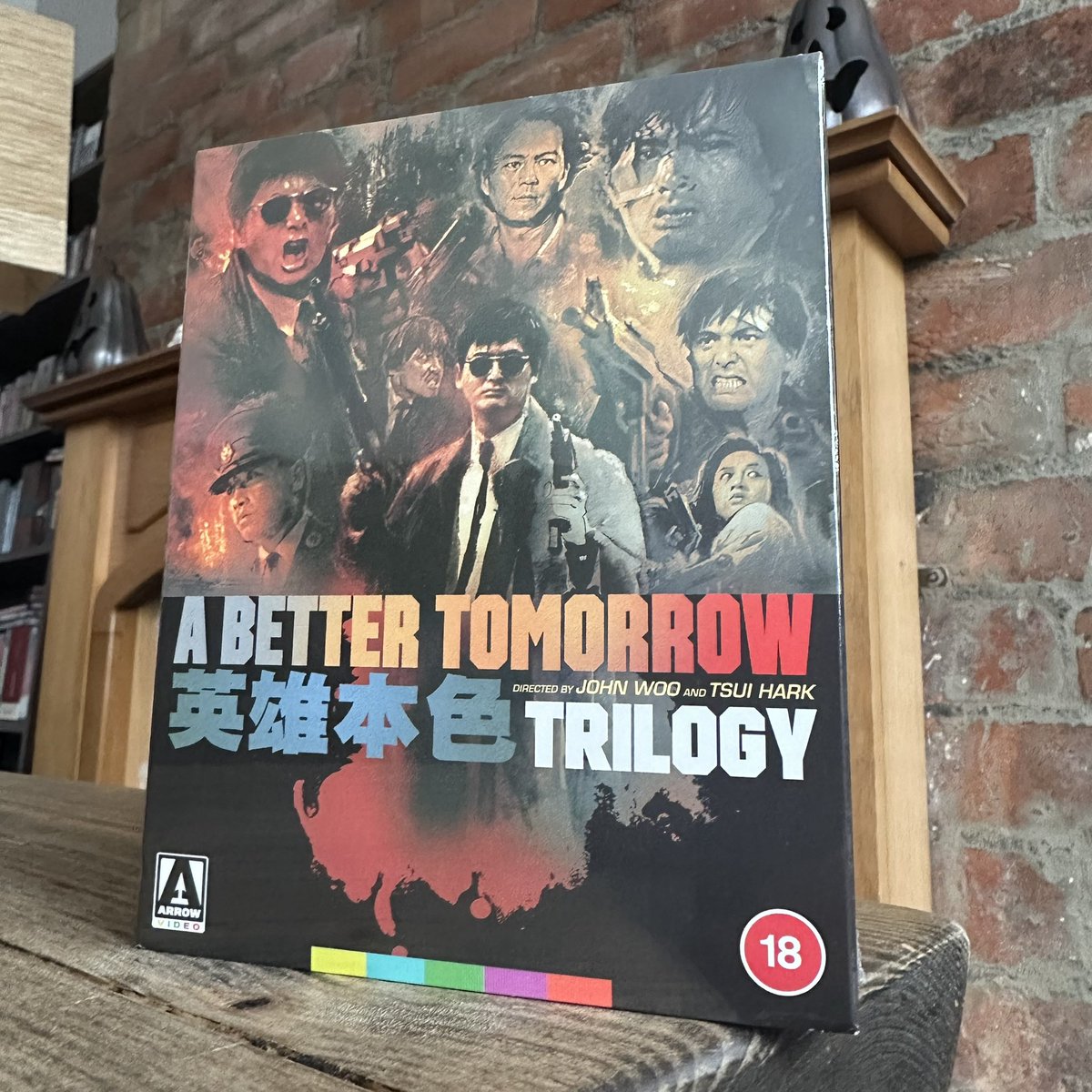 bigkingbadger's tweet photo. Time to lock and load, spill some blood in the most heroic way possible! The @ArrowFilmsVideo release of a better tomorrow trilogy has sniped its way through my letterbox! Having not seen the films before should i go for the extended versions? #johnwoo https://t.co/0YU5UgklSy