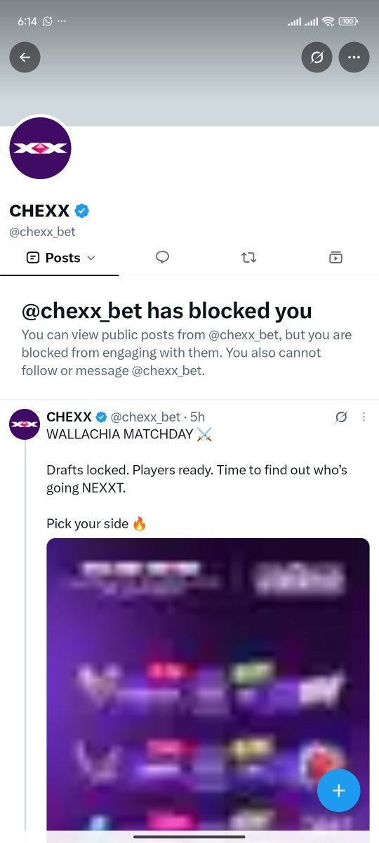 Codavayt's tweet photo. @chexx_bet scam 2 weeks now holding users funds.
@CPFC @eslgaming help with the matter

U comment they blocked you

Please release our withdraws https://t.co/gHunRcAE3A