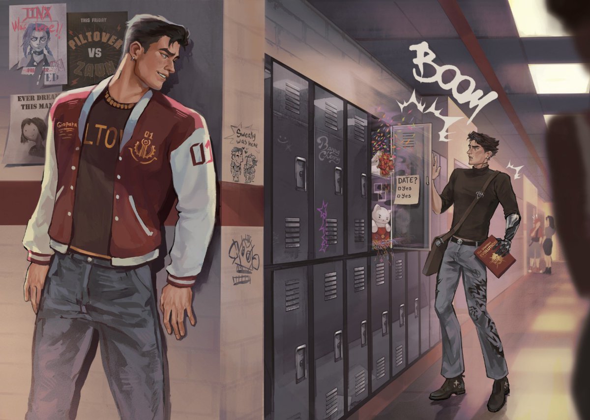 Bangg_Cherry's tweet photo. This was my #vikjayce piece for @tunedtoyouzine !! https://t.co/SIZnSGVRiw