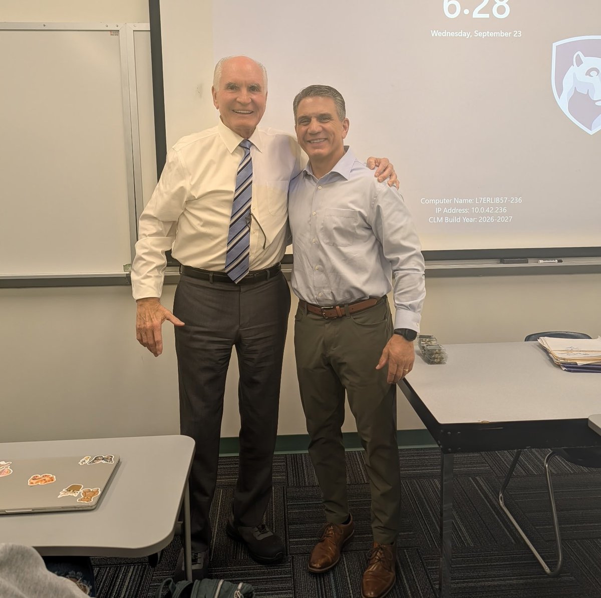 MikeKellyPA's tweet photo. It was great to join Judge John Trucilla and his students at Penn State Behrend in Erie County this week! We discussed some of the top issues facing the United States, the American legal process, and more. I always enjoy speaking with students as they become active participants in our democracy.