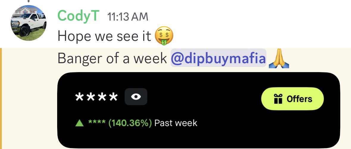 dipbuymafia420's tweet photo. The difference between us and these other Discords? I do this shit LIVE. EVERY. SINGLE. DAY.

I’m not throwing out 10 random alerts, praying one hits, then screenshotting the winner like I’m a fucking genius…

You see the entries live. You see the exits live. You see the wins AND the losses live. Which by the way WE HAVEN’T CALLED A LOSS IN OVER 3 MONTHS. 

No cherry-picking. No bullshit.

That’s the fucking difference between us and these other discord pussies. $SPY $IWM $QQQ $TSLA