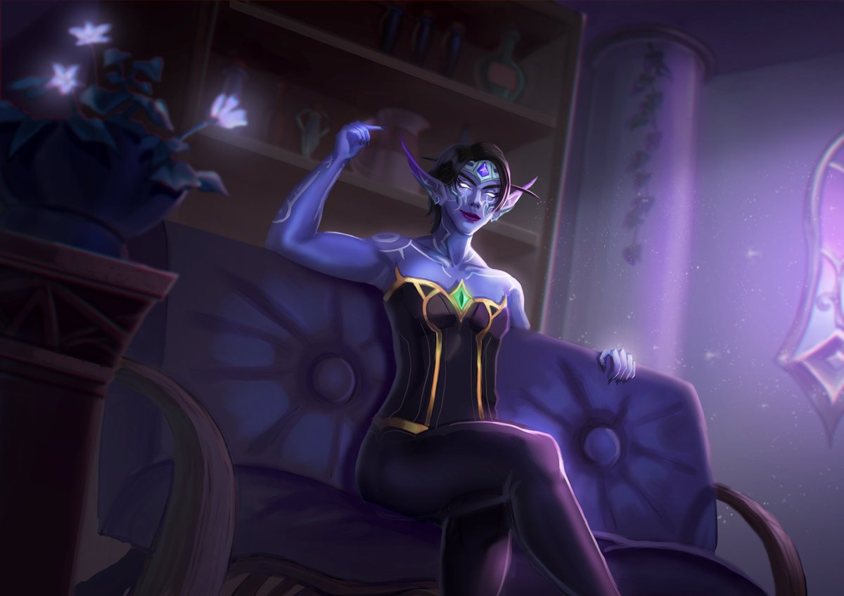 VigilArya's tweet photo. @shioshark I'm a genius who got art literally less than a month before Aethrilyn had a very wholesome transition to woman. https://t.co/ezXPvFFup8