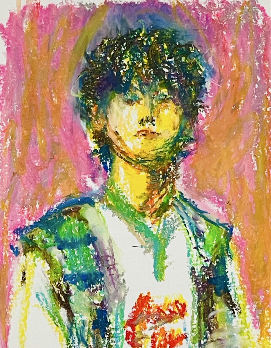 Da_iCE_aoba's tweet photo. クレパスで描きました🖍️
#工藤大輝 https://t.co/CcvEwfopJT