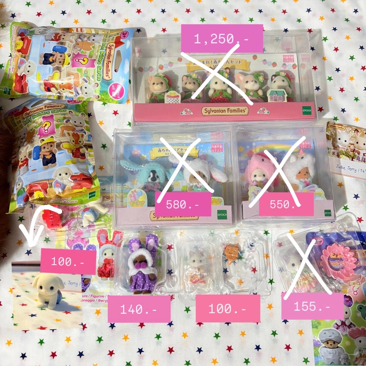 cusdem's tweet photo. Wts Sylvanian families 

ราคาตามในภาพ ค่าส่ง 39.- ค่า

#ตลาดนัดsylvanianfamilies 
#ตลาดนัดsylvanian #ตลาดนัดซิลวาเนียน #sylvanianfamilies #ตลาดนัดsanrio https://t.co/abhXWAUbSZ