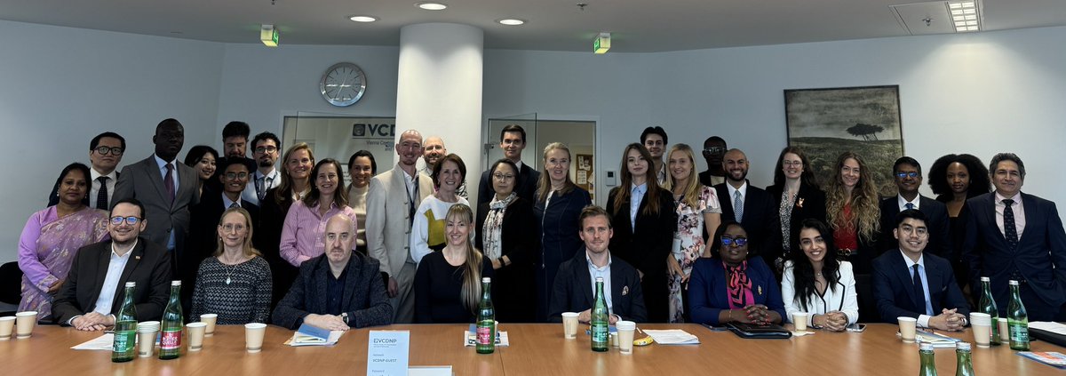 VCDNP's tweet photo. And that’s a wrap on our 32nd short course! ⚛️

An intensive week of engaging lectures, lively panel discussions and tours of the @iaeaorg and @CTBTO —including a special panel marking the CTBTO’s 30th anniversary! 🎉

A big thank you to our participants and speakers for their thoughtful questions, fresh perspectives and enthusiasm throughout the week. 🙌🏼 We look forward to seeing our participants put their new knowledge and connections into action! 👏🏼