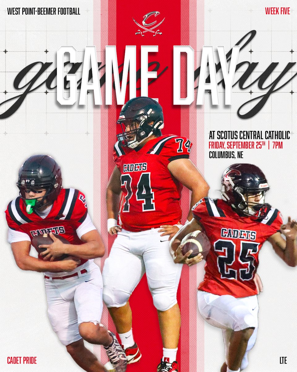 WPBFootball's tweet photo. GAME DAY!
Week 5 - District Play Begins
🆚Columbus Scotus Shamrocks
📍Columbus, NE - Pawnee Park Memorial Stadium
🗓️Today, Sept. 25th
🕖7:00pm CST
📺Stream: https://t.co/YGbGbzBagS
#LTE #BeTheBrick #5for1 https://t.co/q2YZd3Ld8k