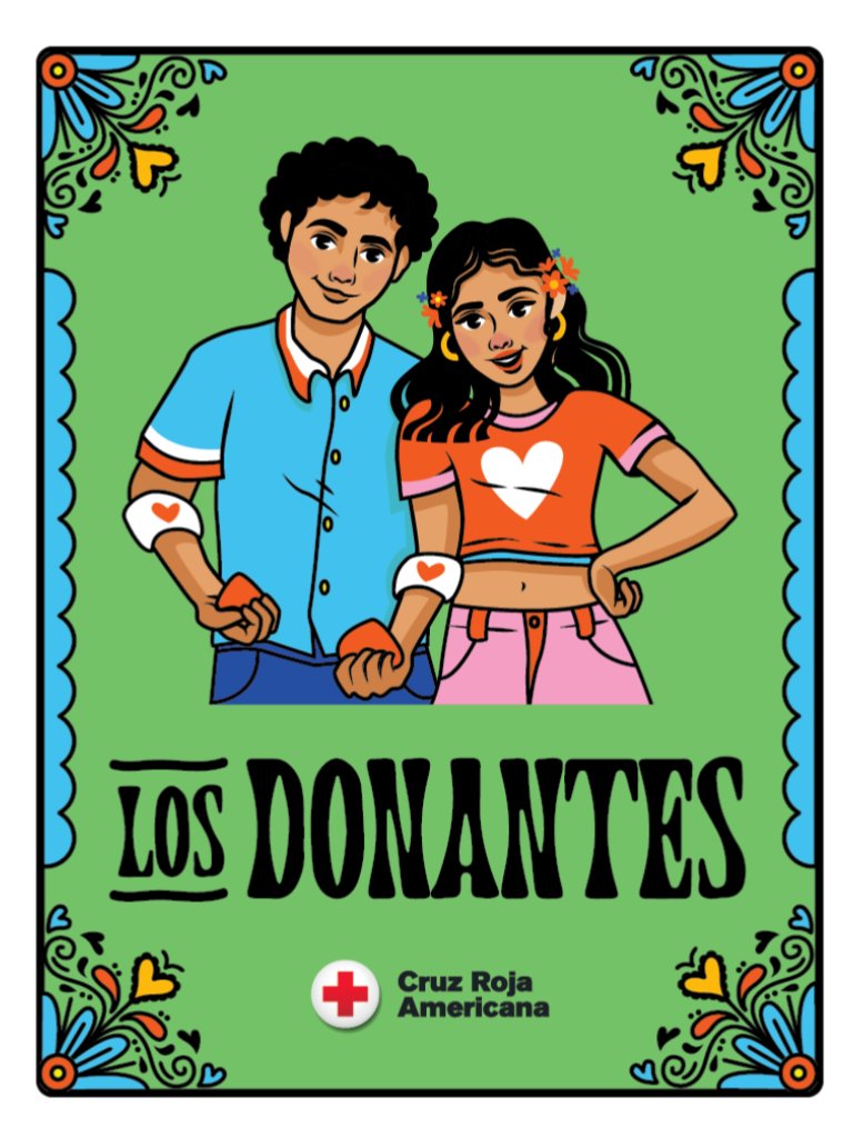 RedCrossIL's tweet photo. ♥️ íDona Sangre! As we celebrate Hispanic Heritage Month, the call for Hispanic blood donors grows stronger. Join us October 4, 2026 from 9am at Los Donantes, a lotería‑inspired blood drive celebrating culture and saving lives. Call 1‑800‑RED CROSS or https://t.co/weiZu9dCmz https://t.co/soz7JpCSEh