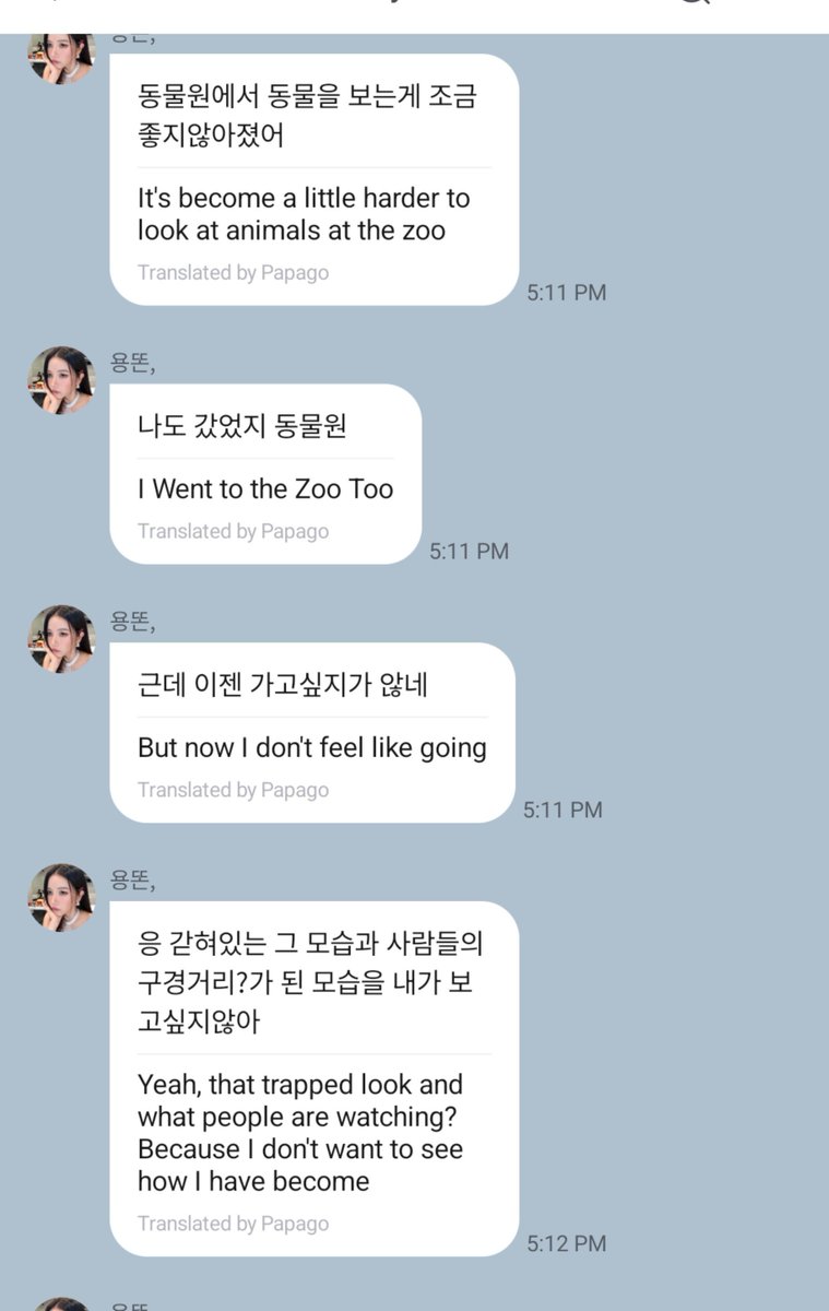 yongtinybear's tweet photo. yongsun wanted to see kangoroos in their natural habitat but it was too far to go

she didn't want to go to the zoo bc lately it's become harder to watch animals locked up like that, that's just a thought she's been having

manager wanted but "i can’t force my beliefs on him lol" https://t.co/lkYN2V5oQZ