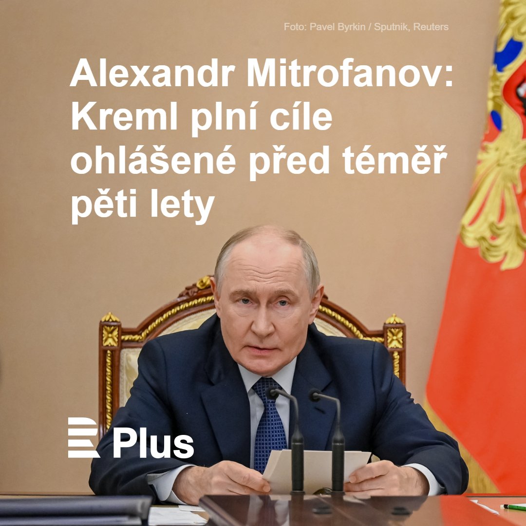 CRoPlus's tweet photo. 💬 Konečným cílem je stav, kdy by o osudech všech národů rozhodovali pouze tři muži. Byl by to ruský prezident, prezident USA a prezident Číny. Nelze říci, že by Kreml byl v plnění dávno ohlášených záměrů nedůsledný. 🔗 https://t.co/m7Bpl3LvDn #komentář @alexandrmitr2 https://t.co/nB6XlhDyyg