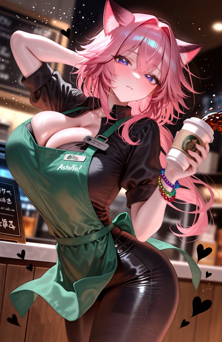 GugugagaEnjoyer's tweet photo. Wait a minute... that's not a waitress https://t.co/lMICMzYBBi