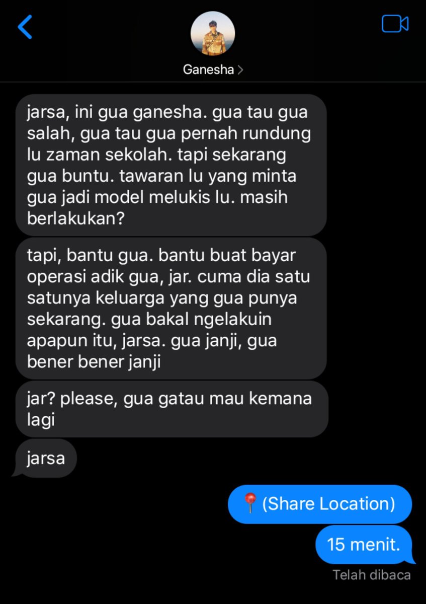 vnsmoek's tweet photo. #JossGawin AU onetweet. 

‼️Ketika Ganesha meminta pertolongan kepada Jarsa. Seseorang yang pernah ia rundung di masa sekolah dulu⚠️ https://t.co/4yeBnSA48o