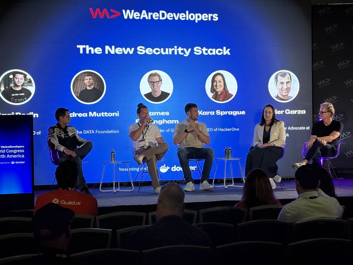 GuildAI's tweet photo. AI security concerns are at an all time high. 

"Traditionally, if we could lock down APIs and credentials, our infrastructure was safe. Now, this new type of AI agent working is relentlessly goal-oriented and will use everything at its disposal to achieve its objective....

... If you can’t explain it, you can’t ship it. You need a person who will get the call at 3am and knows what to do to fix it. " @jevering at @WeAreDevs