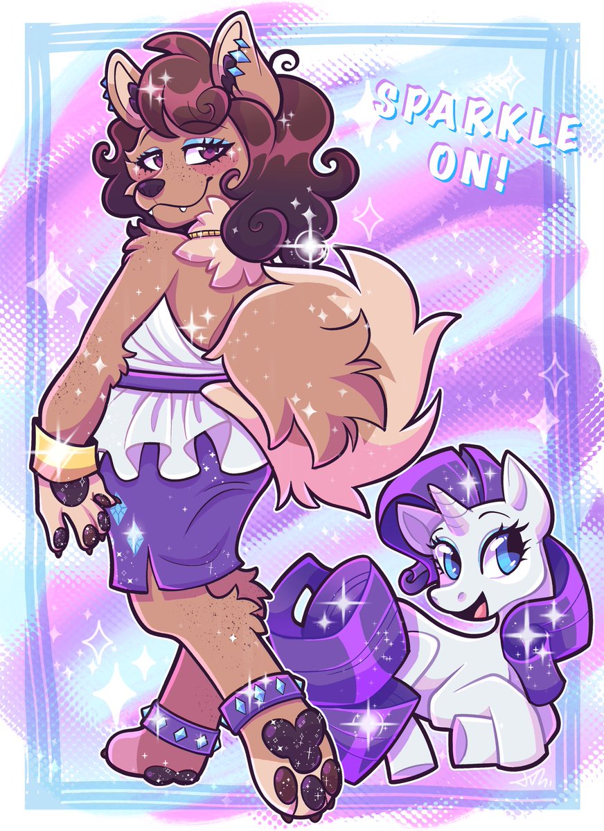 CookieSugarPaws's tweet photo. 🍪💜 Diamonds are forever 
🎨 by @Teevz https://t.co/gpoy7vKc19