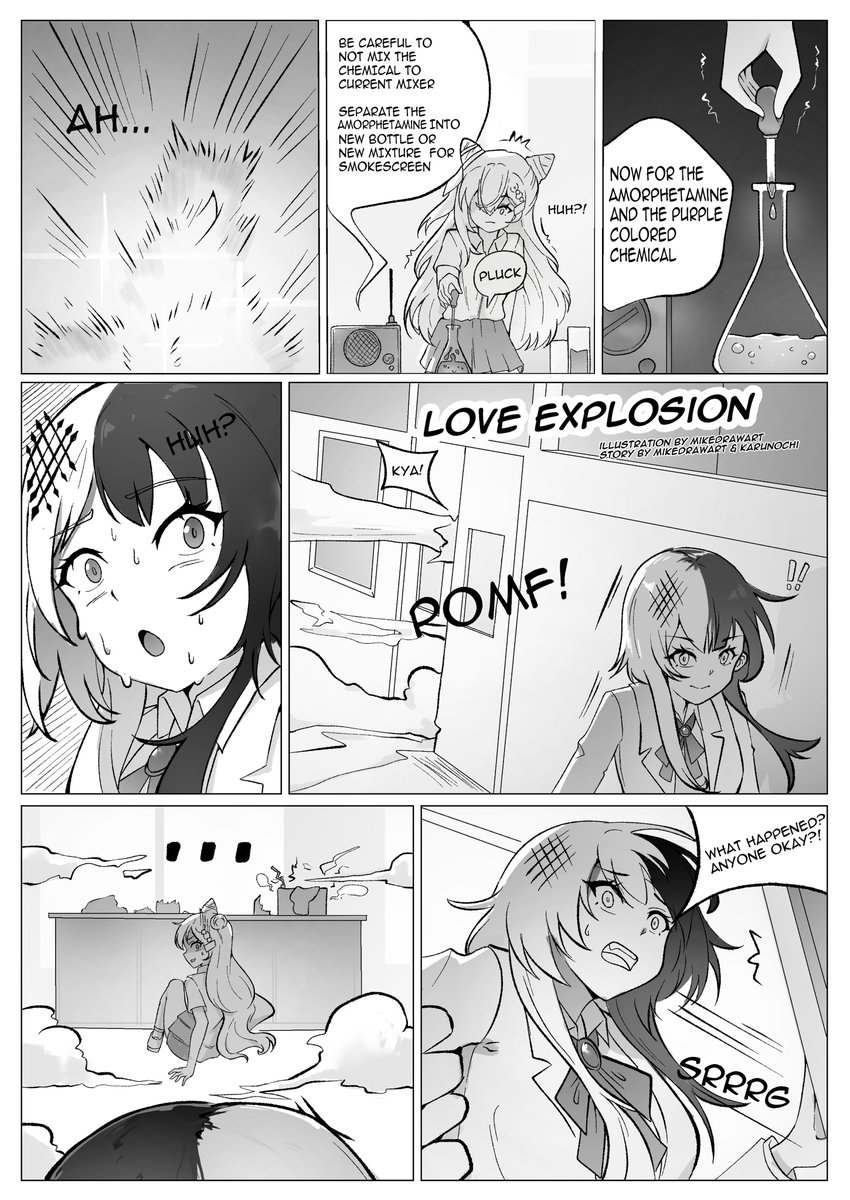 MikeDrawArt98's tweet photo. Check it out " Love Explosion " in R18 Doujin Anthology
Holo Gakuen: S-Extra Class! 🫣 Zeta X Shiori ehehehe... https://t.co/gIvfIjdIan