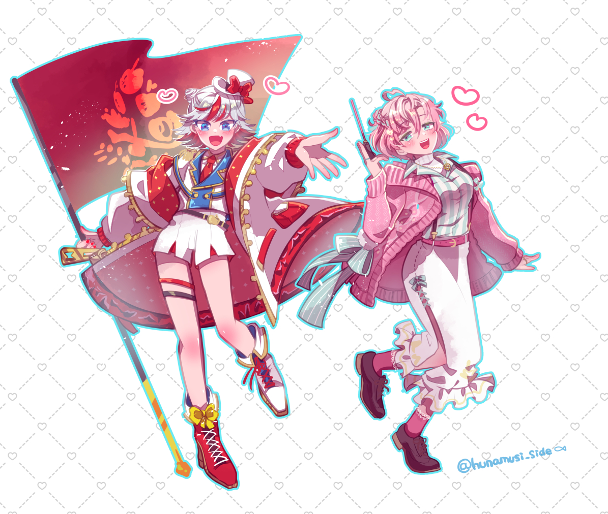 hunamusi_side's tweet photo. ※唐突に女体化 https://t.co/dWuRNntSbB