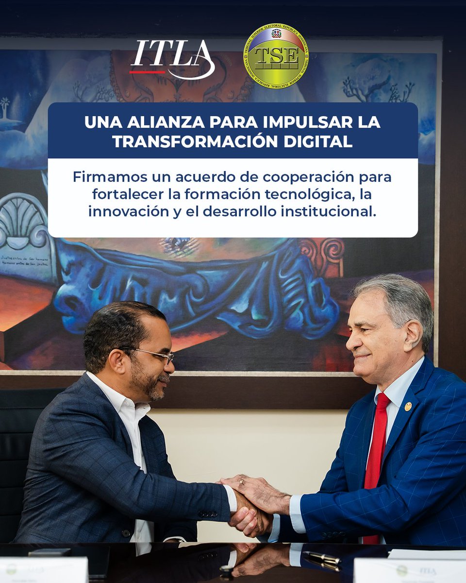 ITLARD's tweet photo. Tecnología al servicio de instituciones más eficientes y conectadas. 🇩🇴🚀 https://t.co/MTWDVu1nAz
