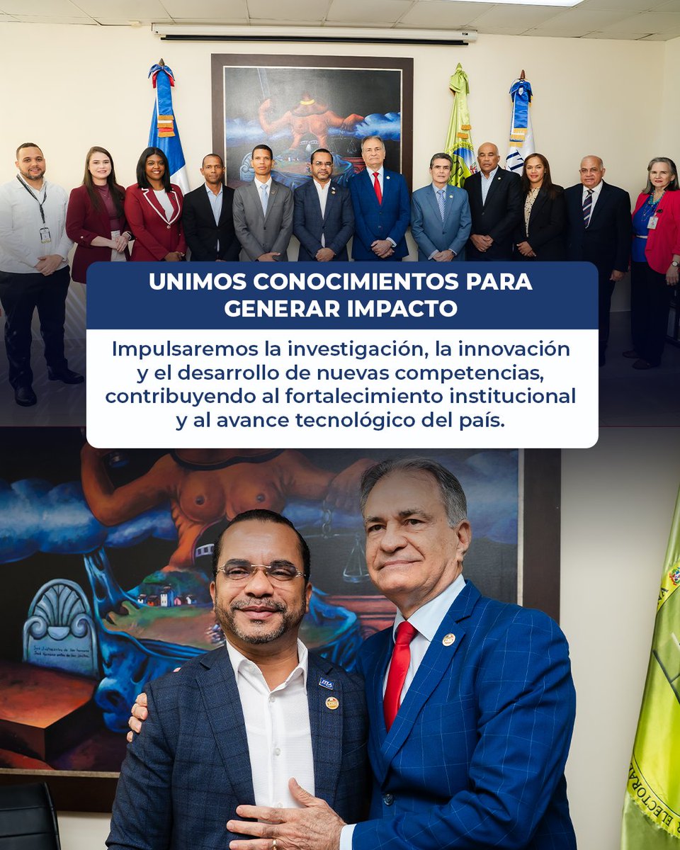 ITLARD's tweet photo. Esta alianza representa un paso clave hacia la transformación digital del sistema electoral, impulsando la innovación, la capacitación en áreas tecnológicas y la modernización de procesos que impactan directamente en la eficiencia del Estado. https://t.co/EqXlJNWdNa