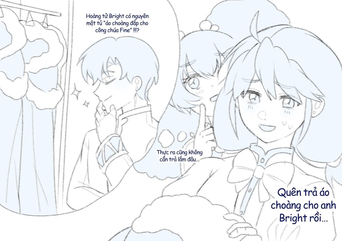 27chiengi0n's tweet photo. It seems that Bright has a collection of capes for princess Fine!!!?

Fine: Well I forgot to return Bright's cape
Altezza: I don't think it's that necessary https://t.co/RVr54YLowS