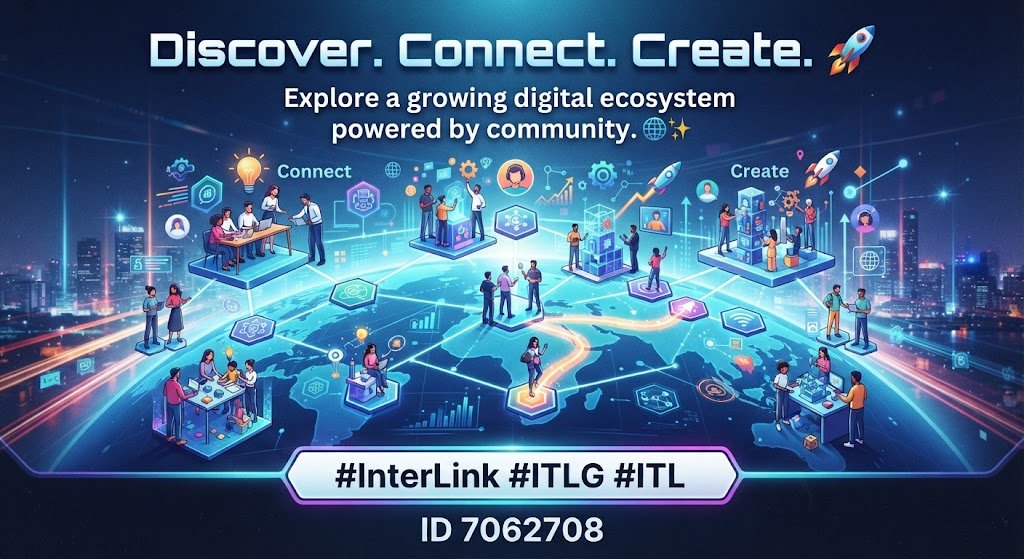 jacquesangaeu's tweet photo. Discover. Connect. Create. 🚀
Explore a growing digital ecosystem powered by community. 🌐✨
#InterLink #ITLG #ITL https://t.co/GnjIZPS93e