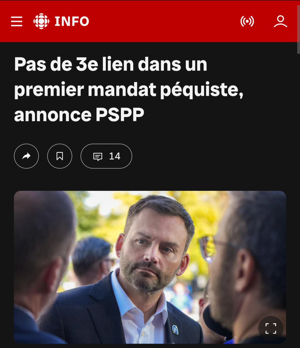 1a_jftt02518's tweet photo. Un PQ majoritaire, ce ne sera pas joli pour la région de Québec. Les péquistes vont devenir rapidement très arrogants. #polqc https://t.co/korwMcHrLG