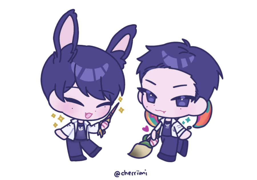 cherriimi's tweet photo. #chovy aurora &amp; hwei ✨ https://t.co/yGq7p6vPg7