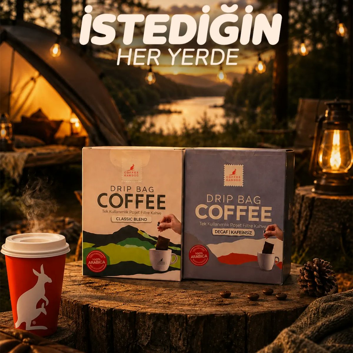 LizabethDecn's tweet photo. Kalite ve pratiklik bir arada! %100 Arabica çekirdekleriyle hazırlanan Coffee Kangoo Drip Bag Coffee, premium kahve deneyimini dilediğin her yere taşır. Her an, her yerde seninle. https://t.co/pUxABvzqiI