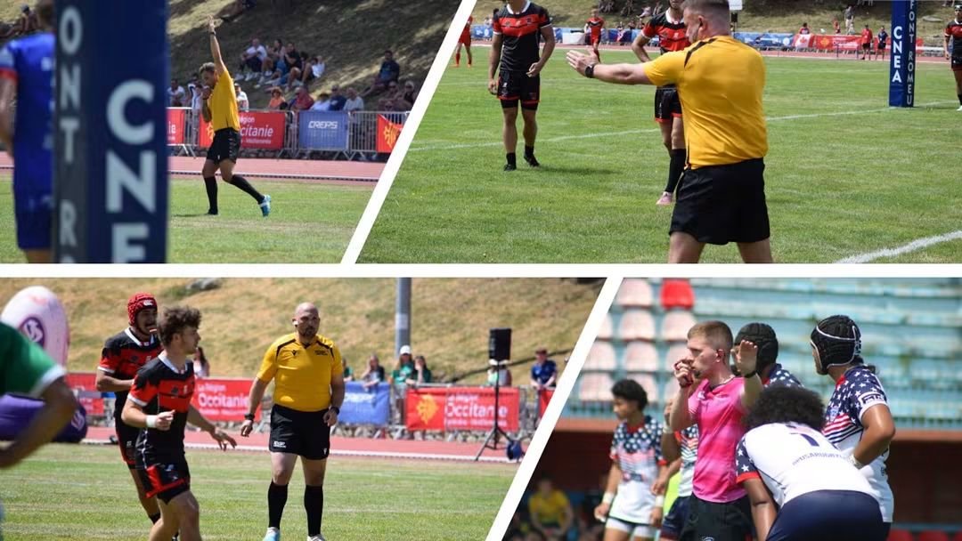 IntlRugbyLeague's tweet photo. 🇬🇷 🇳🇴 🇷🇸 🏴󠁧󠁢󠁷󠁬󠁳󠁿 Match officials from four European nations are celebrating achieving IRL Level 2 Match Officials accreditation after recently completing their Level 2 CATO+ assignments.

CATO stands for Consolidation-Application-Team/training-Observation and is the post-course work that IRL technical education candidates undertake after attending an in-person course, turning their certification into accreditation. CATO+ is linked to the Level 2 course.

Nectarios Tsakalos (Greece), Joseph Rago (Norway), Petar Randjelović (Serbia) and Craig Davies (Wales) all undertook the IRL Level 2 Match Official course while in attendance at the European Rugby League U19s Championships in July and under the guidance of IRL Match Official Tutor Steve Hogan have now completed all of the CATO+ work online on the IRL Technical Education Portal.

📰 Read more: https://t.co/PaImzCYteA