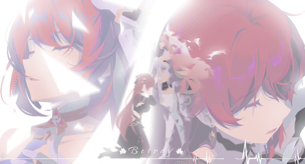 feipoElysia's tweet photo. Betrayer
the song 《背叛》is so good! #elysia #エリシア #HonkaiStarRaill #爱莉希雅 #伊甸 #eden #fanart https://t.co/vb2Ebjfu0u