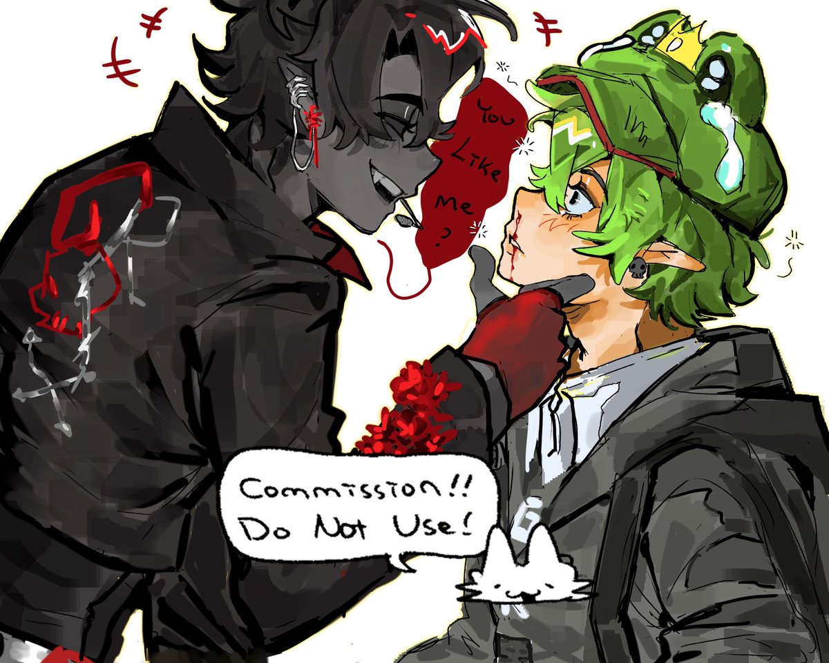 Salmoner_52's tweet photo. 接委托接到了idol au🥰 https://t.co/oAqwWqsc72