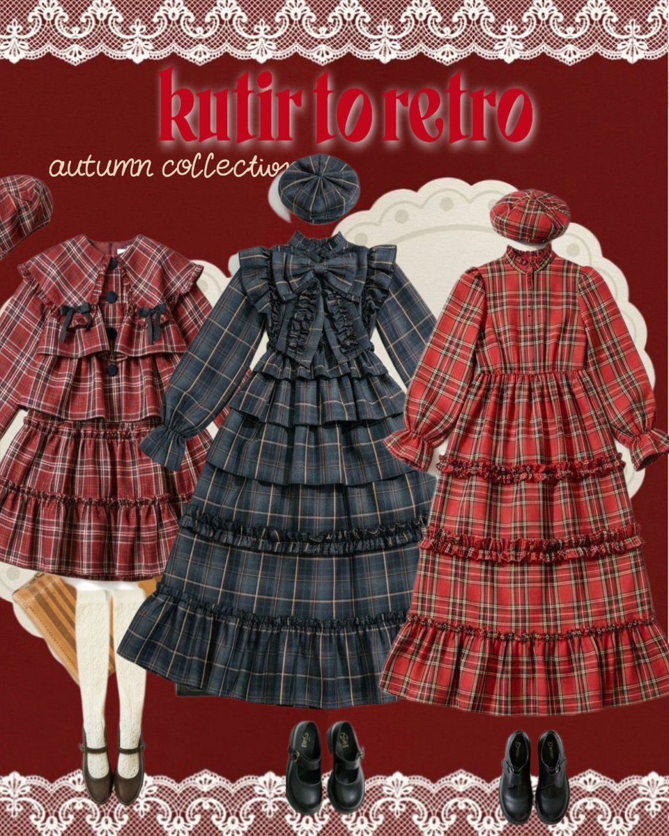 kutir_retro's tweet photo. ୨୧⏔⏔♡⏔⏔୨୧୨୧⏔⏔♡⏔⏔୨୧୨୧⏔⏔♡⏔
　カラバリ豊富なとっておきチェックワンピ
推し活やおそろコーデしても絶対かわいい
　　🍂秋にぴったりなポップなお洋服🍂
　　　　　　　9.27 release🎀
୨୧⏔⏔♡⏔⏔୨୧୨୧⏔⏔♡⏔⏔୨୧୨୧⏔⏔♡⏔ https://t.co/O0AVZycpE3