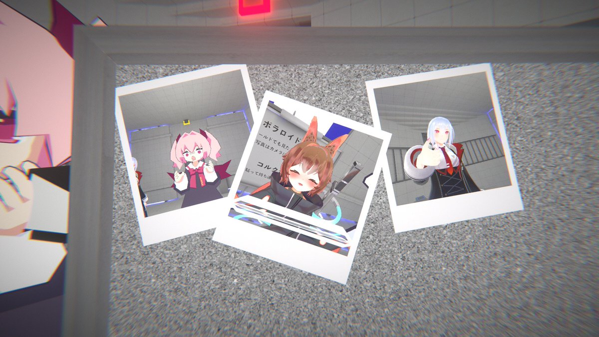 HitleyBotch's tweet photo. #VRChat
World : KEY LOCK – パズルアクションゲームワールド – 

謎解きワールドに3人で再挑戦！
新たな発見もあって楽しい！

みんな動けるようになったから、ポーズ決めまくって写真撮るぞー！ https://t.co/0WfOPrM1OK