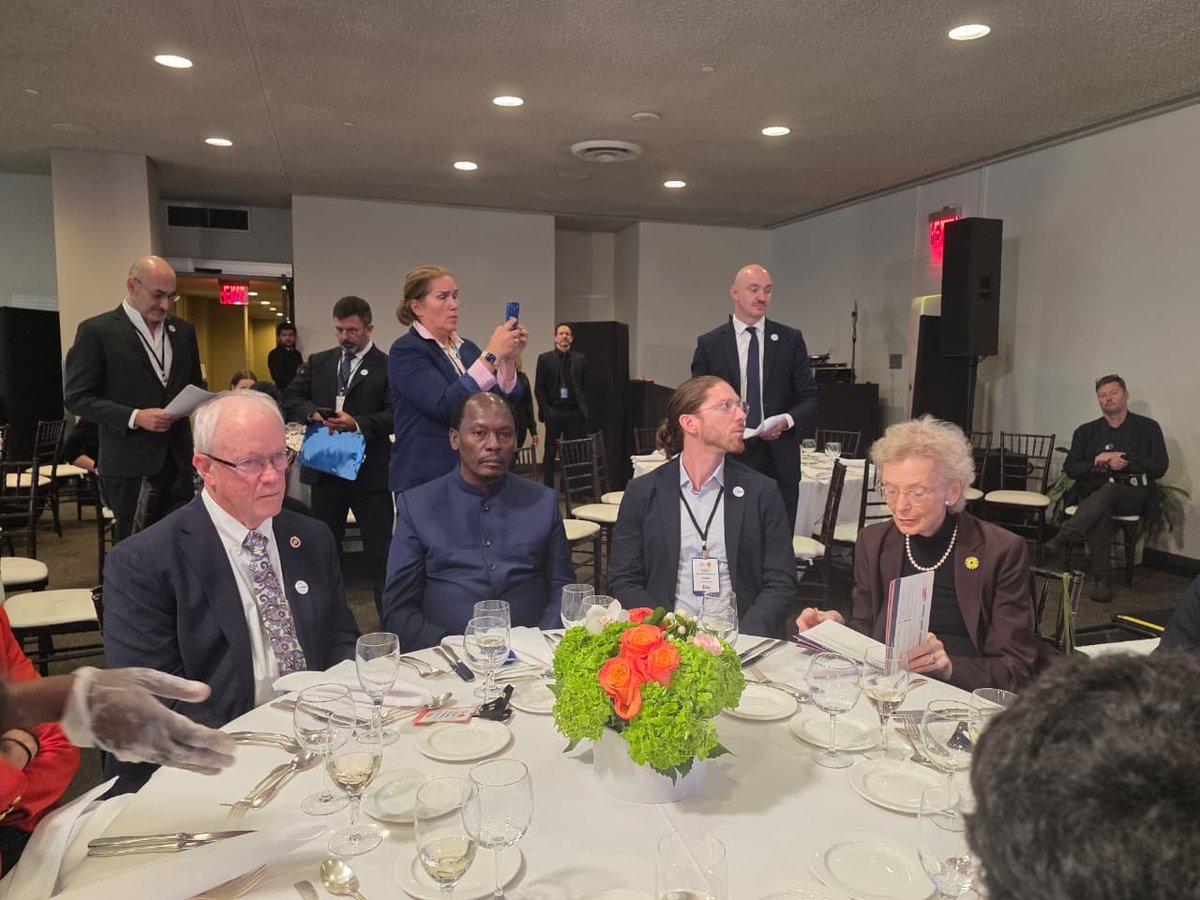 honkabogo's tweet photo. Last evening I joined partners at "Governing at the Speed of AI". The high-level evening on international coordination for AI crisis preparedness was held at the United Nations Headquarters in New York on the margins of #UNGA81.

Artificial intelligence is now part of how we deliver health, agriculture, education, financial services and public administration. Every country should be able to recognise an AI-related incident, understand it and protect its people, whether or not it builds these systems itself. Preparedness has to be in place before a crisis. That means agreed responsibilities, early warning, incident reporting and a coordinated response across borders.

Kenya proposed a practical international AI crisis-preparedness exercise that brings together governments, AI developers, national AI and cybersecurity institutions, international organisations, researchers and civil society. We invited partners to take this work forward at the Internet Governance Forum, which Kenya hosts in Nairobi from 14 to 18 December 2026.

#UNGA81 #AISafety #IGF2026 #DigitalKenya #KenyaAtUN