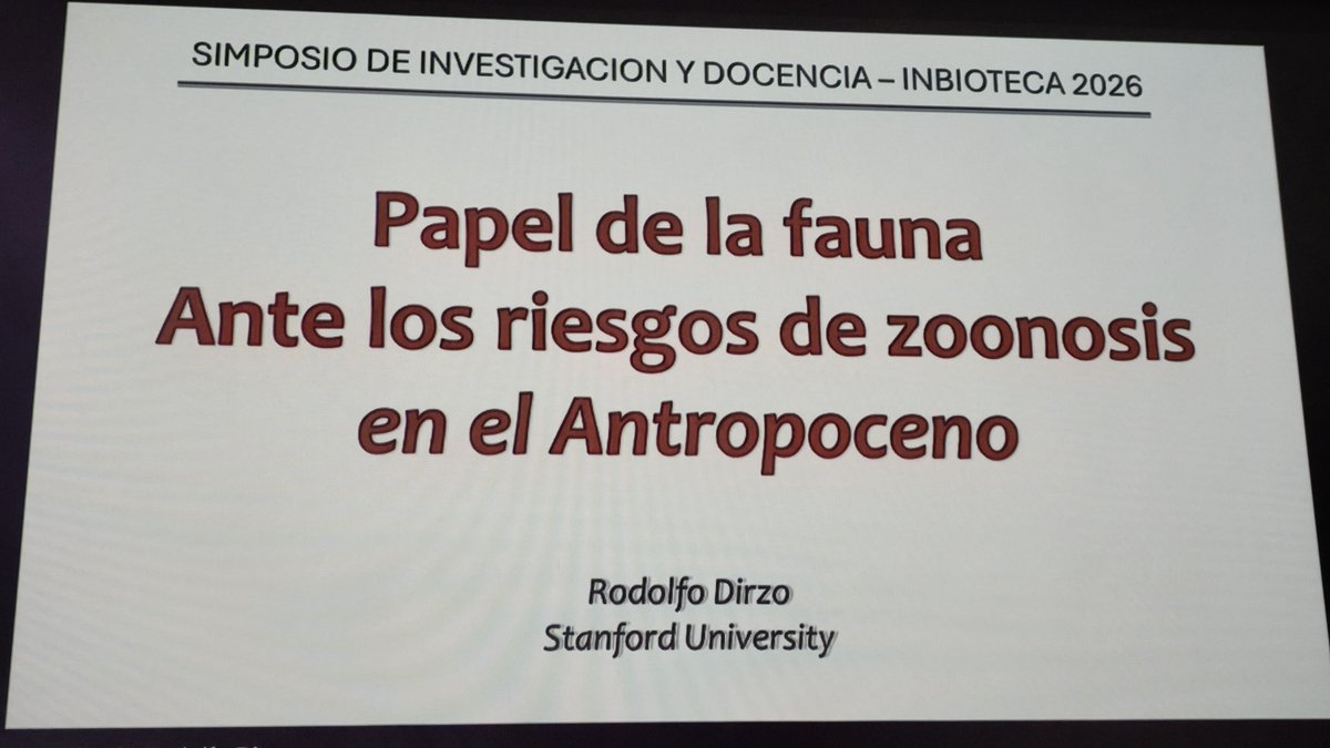 inbioteca's tweet photo. Iniciamos actividades con la Conferencia Magistral: Papel de la fauna ante los riesgos de zoonosis en el Antropoceno impartida por el Dr. Rodolfo Dirzo de la Stanford University Department of Biology, Stanford, California USA. https://t.co/0lgFZJbmjL