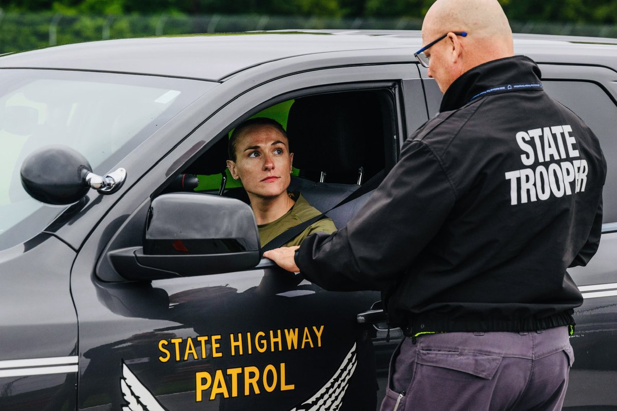LAStatePolice's tweet photo. Troopers LeAnn Hodges and Silas Axsom proudly represented LSP at the National Top Trooper Competition in Ohio this week! They showed grit, professionalism, and tremendous heart. Join us in recognizing their hard work and dedication! https://t.co/Vdk5XwFMpP