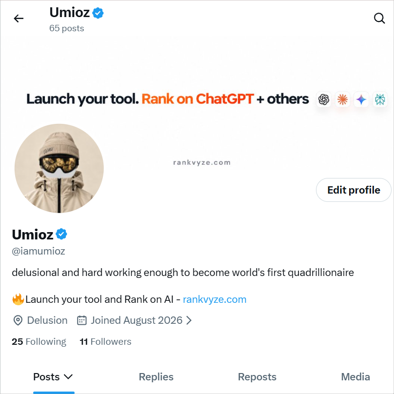 iamumioz's tweet photo. Wohoo 🎉 I just hit 11 followers here on X. 

it took me 24 hours to achieve 11 followers btw, let's see how fast we make it to 50 🥹

If you're building a Saas, let's connect 🤝 https://t.co/luGiNPr6S9