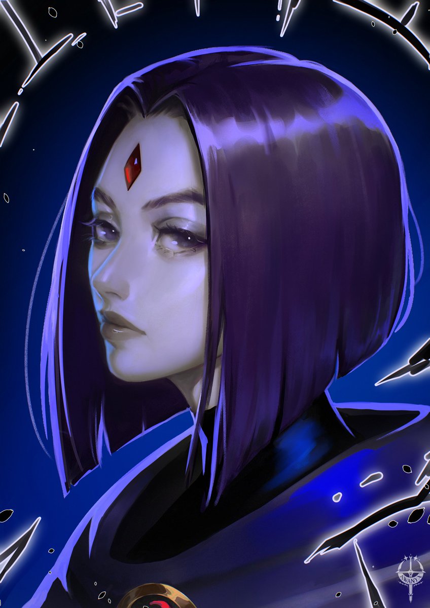 nyx_awanyx's tweet photo. I repainted my old Raven fanart 
2026 > 2022 https://t.co/JJoxLyhGcv