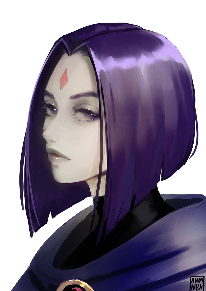 nyx_awanyx's tweet photo. I repainted my old Raven fanart 
2026 > 2022 https://t.co/JJoxLyhGcv