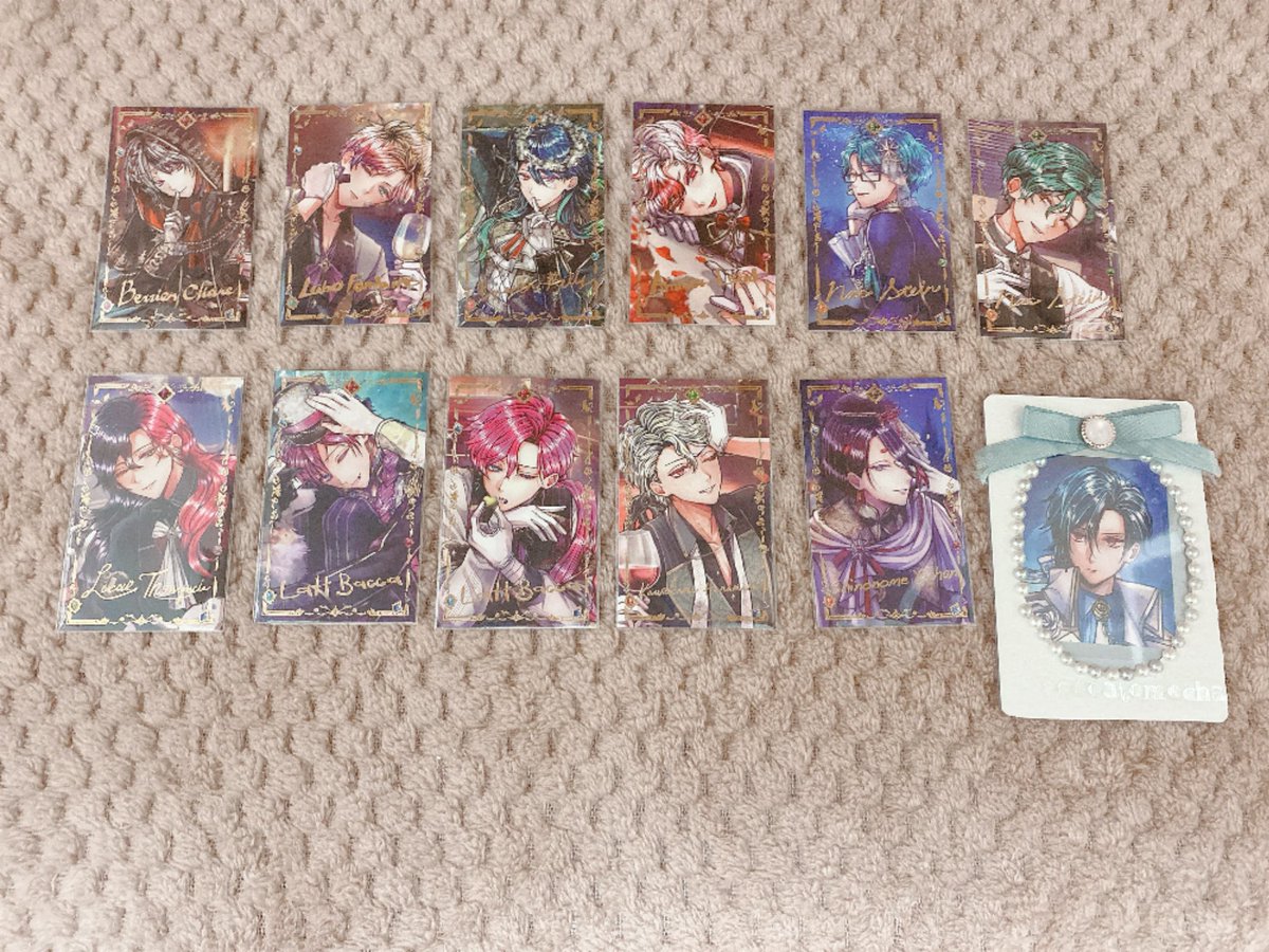 cocoatomocha's tweet photo. 【交換】悪魔執事と黒い猫/あくねこ/バトコレ/Butler's Card Collection vol.10

[譲]
ベリアン ロノ バスティン ボスキ アモン ナック ルカス ラムリ フルーレ ラト ハナマル テディ ユーハン 定価+送料

[求]
ハウレス

→ https://t.co/BHKKxW7giq