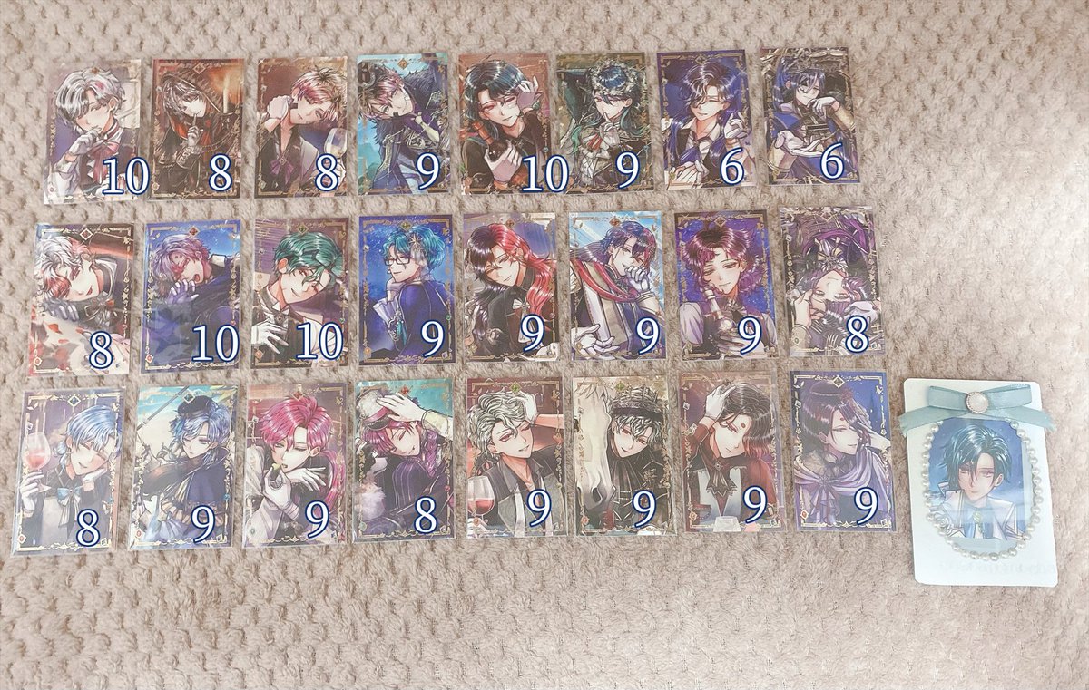 cocoatomocha's tweet photo. 【交換】悪魔執事と黒い猫/あくねこ/バトコレ/Butler's Card Collection vol.10

[譲]
ベリアン ロノ バスティン ボスキ アモン ナック ルカス ラムリ フルーレ ラト ハナマル テディ ユーハン 定価+送料

[求]
ハウレス

→ https://t.co/BHKKxW7giq