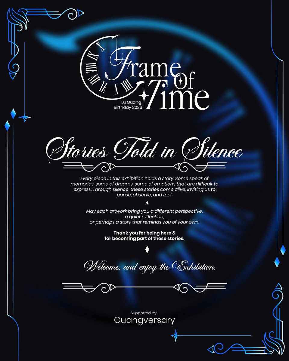 guangversary's tweet photo. ✦ Every moment needs a frame. Now, meet the creator behind ours. .𖥔 ݁ ˖
#FrameOfTime
#guangversary26 https://t.co/eNcFUesdFz